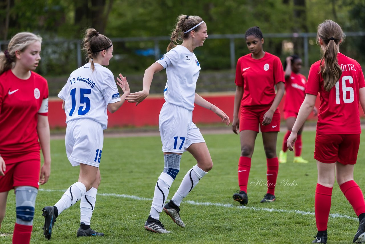 Bild 107 - wBJ VfL Pinneberg - Eimsbuettel : Ergebnis: 6:2